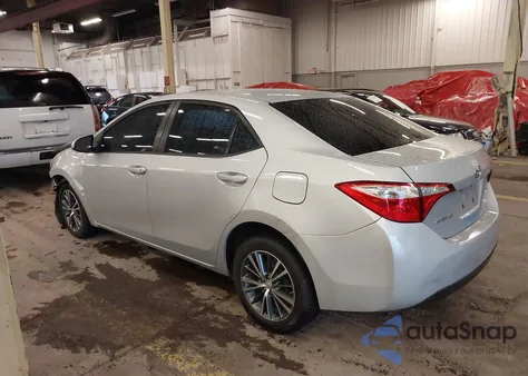 2016 Toyota Corolla Le Plus from USA, damaged, VIN 2T1BURHE1GC580991